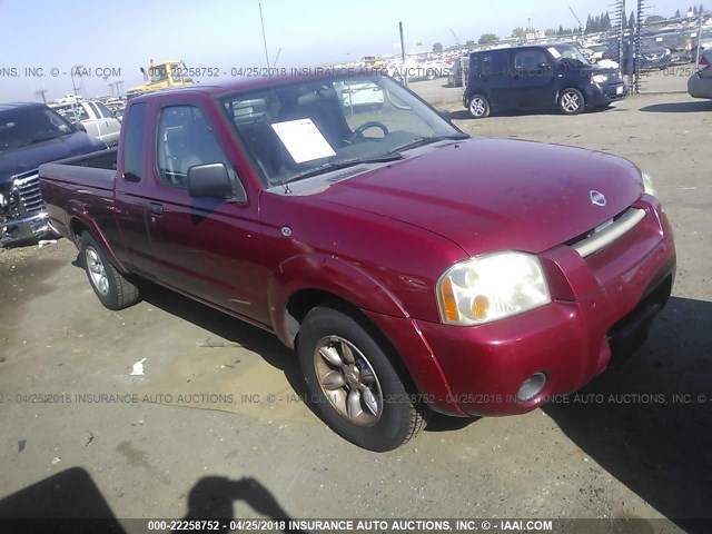 1N6DD26TX3C400036 - 2003 NISSAN FRONTIER KING CAB XE RED photo 1