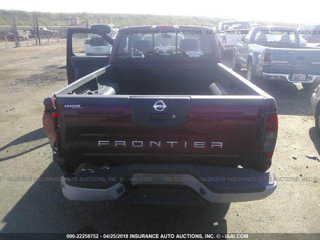 1N6DD26TX3C400036 - 2003 NISSAN FRONTIER KING CAB XE RED photo 8