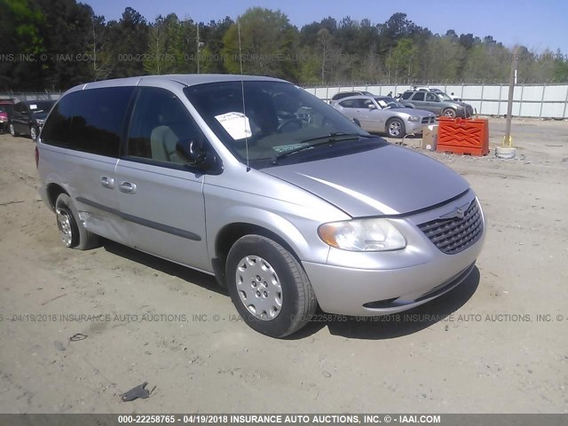 1C8GJ45383B225781 - 2003 CHRYSLER VOYAGER LX SILVER photo 1