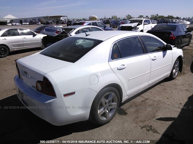 1G1ZC5E07A4155247 - 2010 CHEVROLET MALIBU 1LT 白色 照片 4