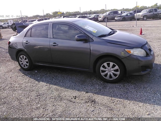 JTDBU4EE1AJ057568 - 2010 TOYOTA COROLLA S/LE/XLE GRAY photo 1