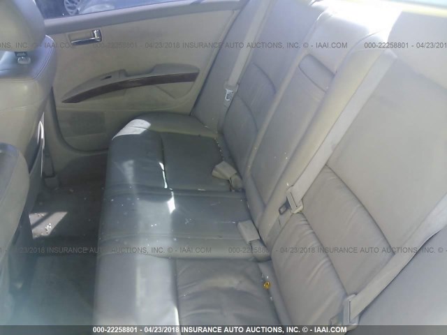 1N4BA41E26C802148 - 2006 NISSAN MAXIMA SE/SL BEIGE photo 8