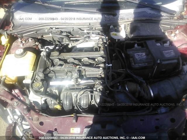 1FAHP37NX7W240591 - 2007 FORD FOCUS ZX5/S/SE/SES 栗色 照片 10