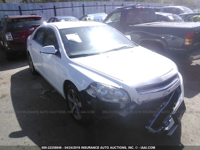 1G1ZC5EU5CF250092 - 2012 CHEVROLET MALIBU 1LT 白色 照片 1