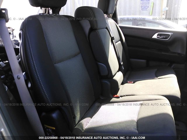 5N1DR2MM9HC611957 - 2017 NISSAN PATHFINDER S/SV/SL/PLATINUM 灰色 照片 8