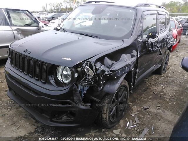 ZACCJBBT8GPD44287 - 2016 JEEP RENEGADE LATITUDE BLACK photo 6