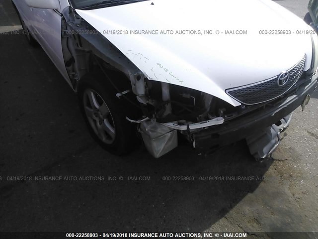 4T1BF30K93U055792 - 2003 TOYOTA CAMRY LE/XLE/SE WHITE photo 6