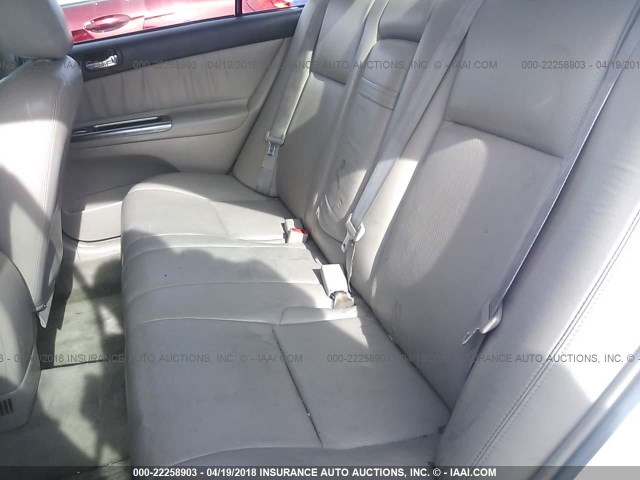 4T1BF30K93U055792 - 2003 TOYOTA CAMRY LE/XLE/SE 白色 照片 8