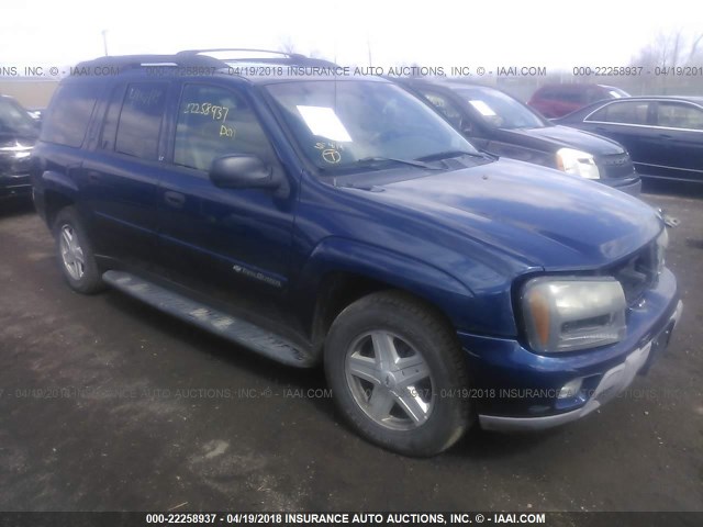 1GNET16SX36218824 - 2003 CHEVROLET TRAILBLAZER EXT BLUE photo 1