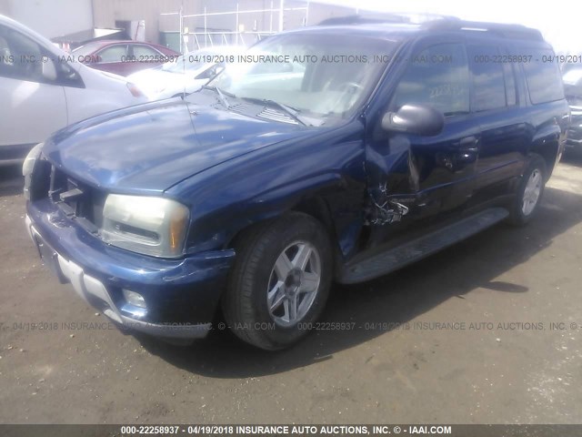 1GNET16SX36218824 - 2003 CHEVROLET TRAILBLAZER EXT BLUE photo 6