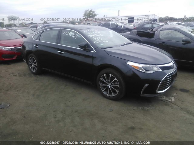 4T1BK1EB1GU220183 - 2016 TOYOTA AVALON XLE PLUS/PREMIUM/TOUR/LTD BLACK photo 1