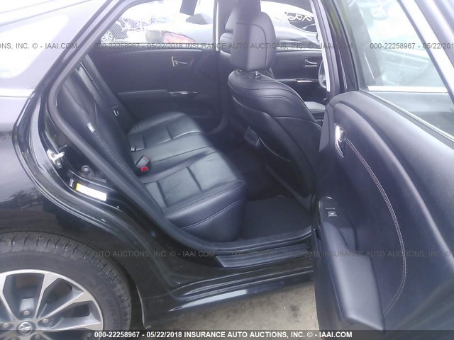 4T1BK1EB1GU220183 - 2016 TOYOTA AVALON XLE PLUS/PREMIUM/TOUR/LTD BLACK photo 8