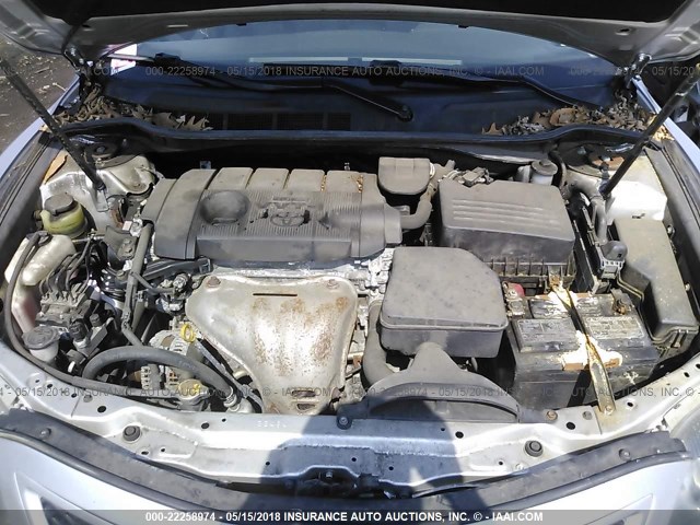 4T1BF3EK4BU172381 - 2011 TOYOTA CAMRY SE/LE/XLE Күміс фото 10