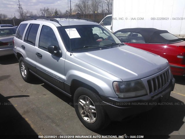 1J4GW48S84C182491 - 2004 JEEP GRAND CHEROKEE LAREDO/COLUMBIA/FREEDOM 银色 照片 1
