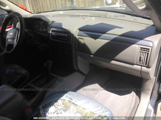 1J4GW48S84C182491 - 2004 JEEP GRAND CHEROKEE LAREDO/COLUMBIA/FREEDOM 银色 照片 5