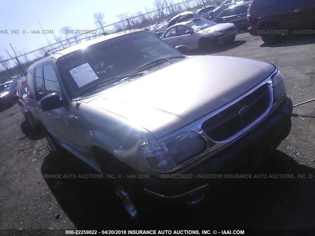 1FMZU73E0YUB22675 - 2000 FORD EXPLORER XLT GOLD photo 1