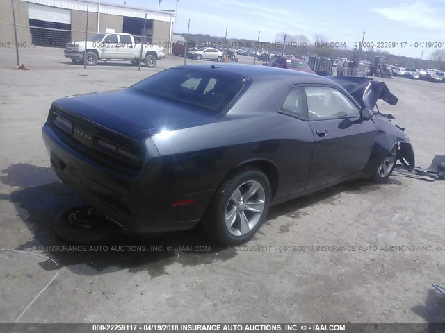 2C3CDZAG9HH658526 - 2017 DODGE CHALLENGER SXT GRAY photo 4