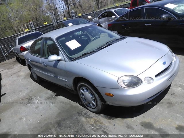 1FALP52U7VA111464 - 1997 FORD TAURUS GL SILVER photo 1