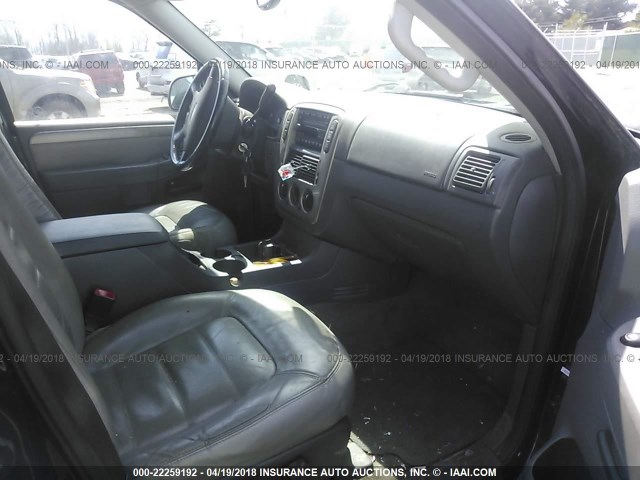 1FMDU73W74ZB11589 - 2004 FORD EXPLORER XLT/XLT SPORT/NBX BLACK photo 5