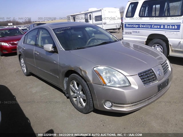 1N4BA41EX5C831993 - 2005 NISSAN MAXIMA SE/SL TAN photo 1