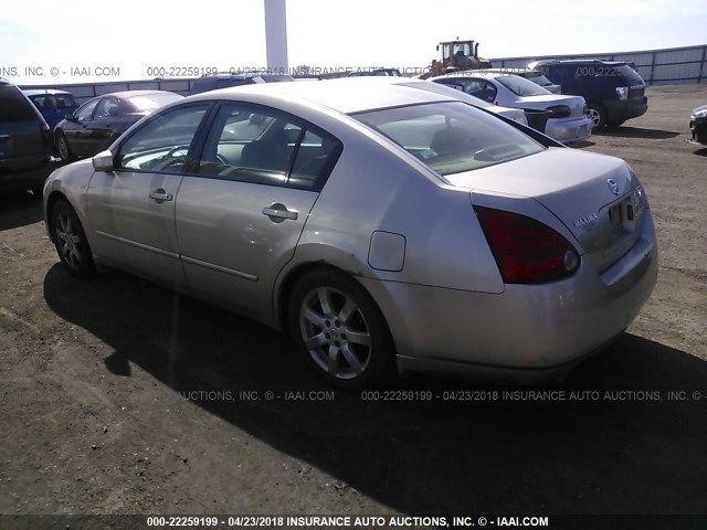 1N4BA41EX5C831993 - 2005 NISSAN MAXIMA SE/SL TAN photo 3