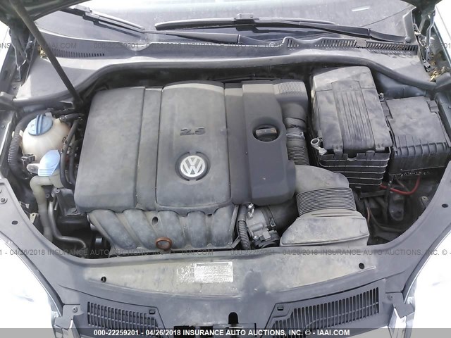 3VWJZ7AJ2AM026914 - 2010 VOLKSWAGEN JETTA S 灰色 照片 10