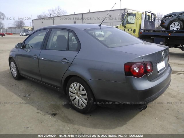 3VWJZ7AJ2AM026914 - 2010 VOLKSWAGEN JETTA S 灰色 照片 3