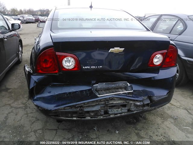 1G1ZC5EBXAF158892 - 2010 CHEVROLET MALIBU 1LT 深蓝色 照片 6
