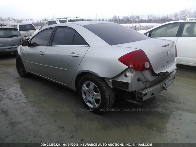 1G2ZF58B974108729 - 2007 PONTIAC G6 VALUE LEADER/BASE SILVER photo 3