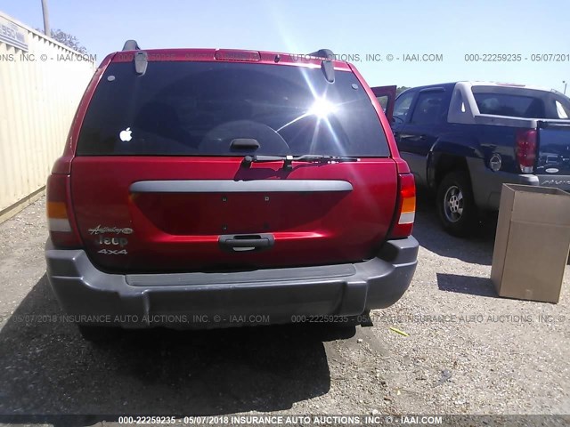 1J4GW48S04C153454 - 2004 JEEP GRAND CHEROKEE LAREDO/COLUMBIA/FREEDOM 红色 照片 6