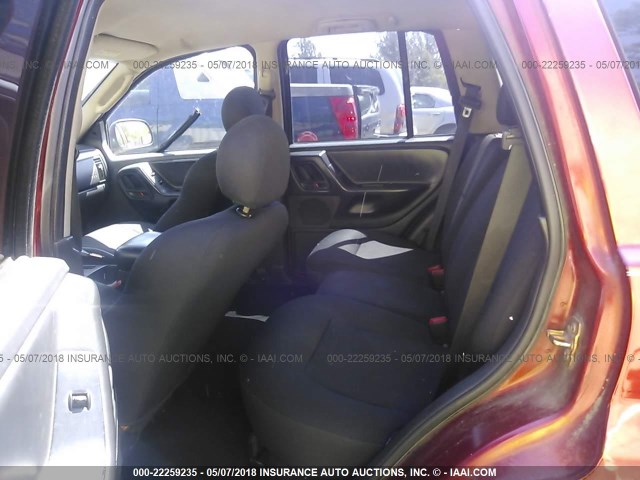 1J4GW48S04C153454 - 2004 JEEP GRAND CHEROKEE LAREDO/COLUMBIA/FREEDOM 红色 照片 8