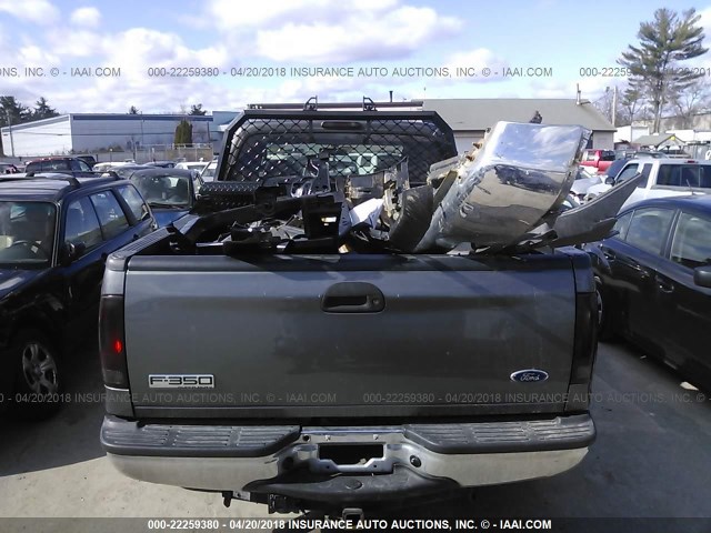 1FTWX31P47EB51746 - 2007 FORD F350 SRW SUPER DUTY GRAY photo 8