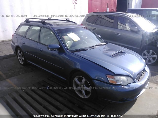 4S3BP676364300313 - 2006 SUBARU LEGACY GT LIMITED BLUE photo 1