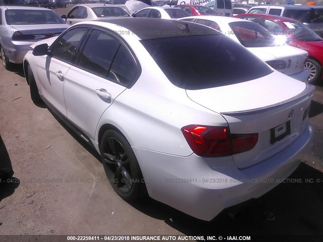 WBA3B5G54ENS07004 - 2014 BMW 328 XI SULEV WHITE photo 3