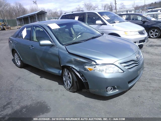 4T1BK3EK1BU623259 - 2011 TOYOTA CAMRY SE/LE/XLE GREEN photo 1