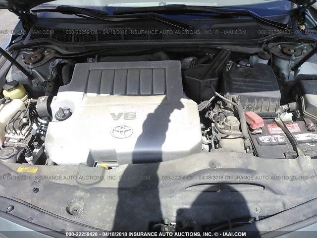 4T1BK3EK1BU623259 - 2011 TOYOTA CAMRY SE/LE/XLE GREEN photo 10