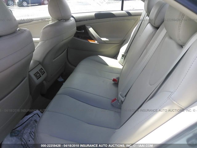 4T1BK3EK1BU623259 - 2011 TOYOTA CAMRY SE/LE/XLE GREEN photo 8