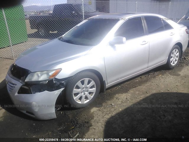 4T1BE46KX9U870754 - 2009 TOYOTA CAMRY SE/LE/XLE SILVER photo 2