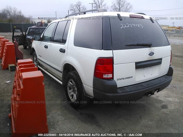 1FMZU72K74UB53553 - 2004 FORD EXPLORER XLS/XLS SPORT WHITE photo 3