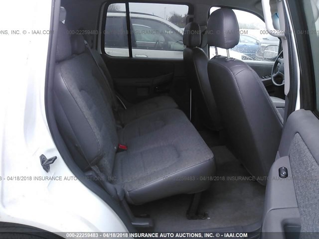 1FMZU72K74UB53553 - 2004 FORD EXPLORER XLS/XLS SPORT WHITE photo 8