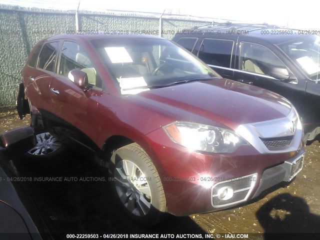 5J8TB1H20CA005007 - 2012 ACURA RDX PURPLE photo 1