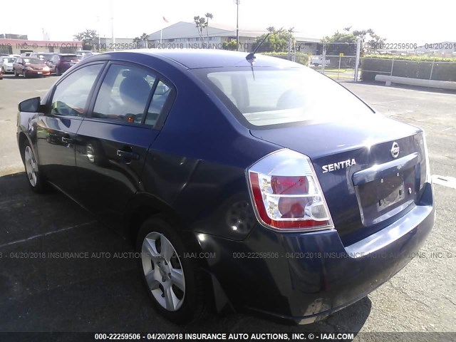 3N1AB61E99L669317 - 2009 NISSAN SENTRA 2.0/2.0S/2.0SL BLUE photo 3