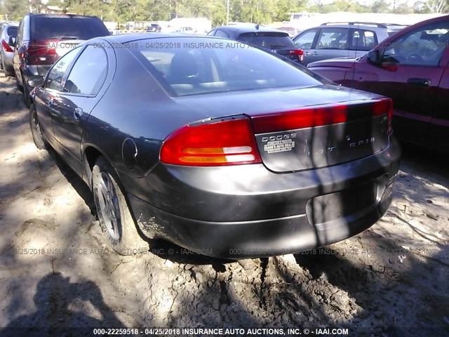 2B3HD46R24H651749 - 2004 DODGE INTREPID SE GRAY photo 3