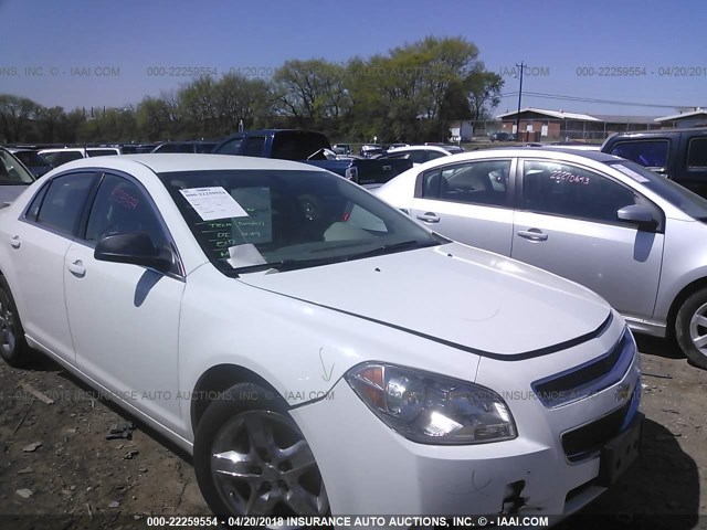 1G1ZB5E12BF230504 - 2011 CHEVROLET MALIBU LS 白色 照片 1