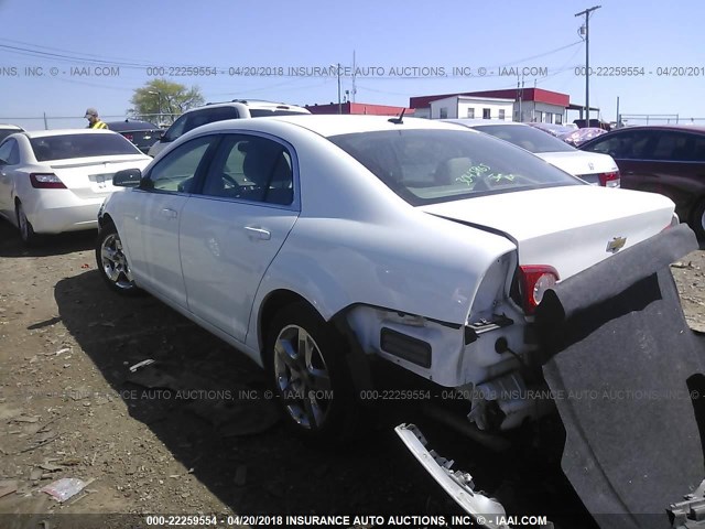 1G1ZB5E12BF230504 - 2011 CHEVROLET MALIBU LS 白色 照片 3