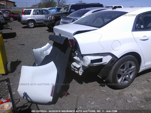 1G1ZB5E12BF230504 - 2011 CHEVROLET MALIBU LS 白色 照片 6