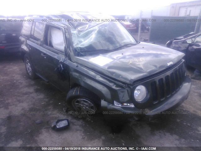 1J4FT28A09D102800 - 2009 JEEP PATRIOT SPORT GREEN photo 6