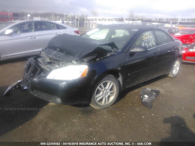 1G2ZG528454165153 - 2005 PONTIAC G6 BLACK photo 2