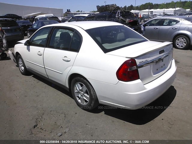 1G1ZT54835F144067 - 2005 CHEVROLET MALIBU LS თეთრი ფოტო 3