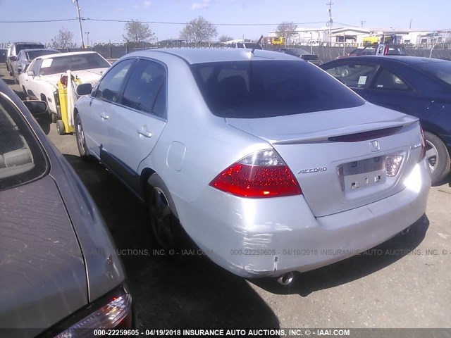 JHMCN365X6C003223 - 2006 HONDA ACCORD HYBRID SILVER photo 3